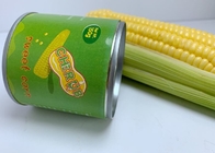de verse Pitten van Metaaltin packed canned sweet corn met Privé Etiket