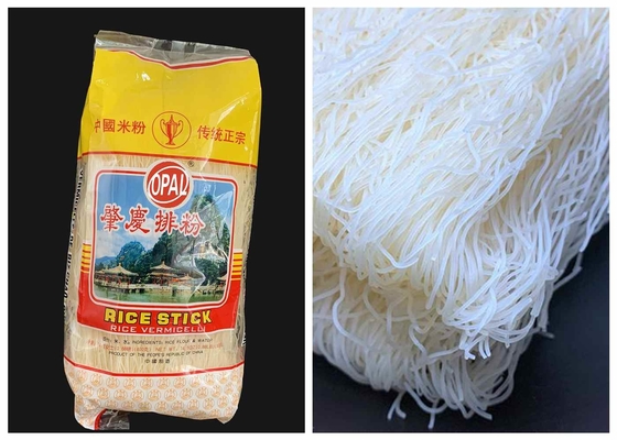 Neutrale smaak, glutenvrij Vermicelli rijstnoedels rijststok met 24 maanden lange houdbaarheid