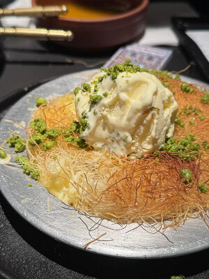 Kunafa deeg. EU standaard Chinese fabriek, Fast Food & takeaway aangepast, bulk levering.