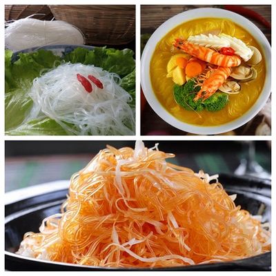 Glutenvrije Longkou Vermicelli-noedels - Bulklevering voor horeca- en detailhandelgroothandels