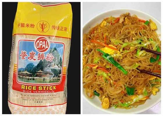 Glutenvrij en veganistisch rijststick Vermicelli