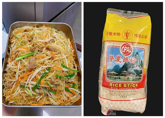 Glutenvrije rijststbak Vermicelli Kooknoedels 3-4 minuten Kooktijd