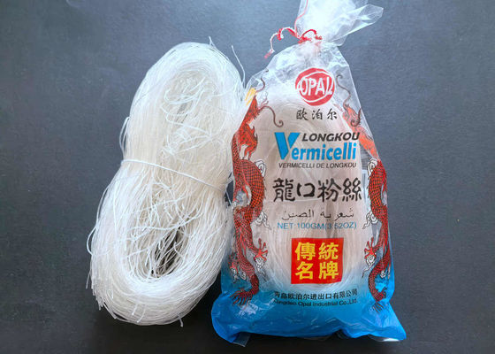 Mungbean Starch Mung Bean Vermicelli Met Doorzichtige Kleur 100g